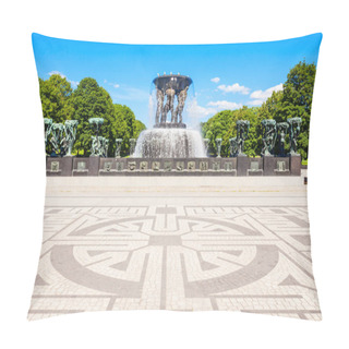 Personality  Vigeland Sculpture Park, Oslo Pillow Covers