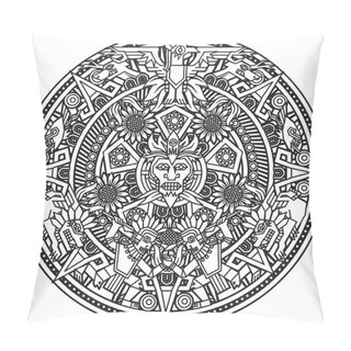 Personality  Aztec Mandala Pillow Covers