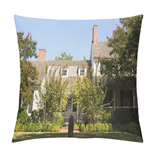 Personality  Mary Washington House In Fredericksburg Pillow Covers