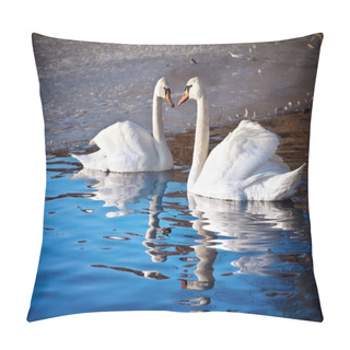 Personality  Winter Meeting In Nature Pillow Covers