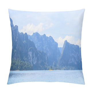 Personality  Khao Sok Park, Mountain And Lake Pillow Covers