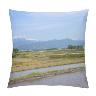 Personality  Landscape Of Ina Basin, Nagano, Japan Pillow Covers