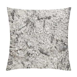 Personality  Burned Wood Ash Background Pillow Covers