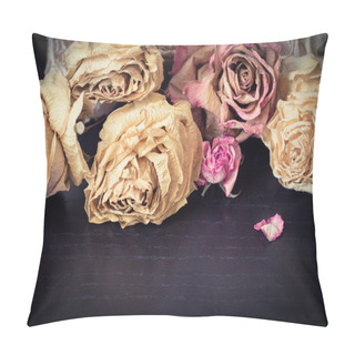 Personality  Faded Roses Pillow Covers