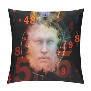 Personality  Numbers Of The Mind Pillow Covers
