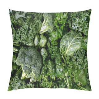 Personality  Green Vegetables Pillow Covers