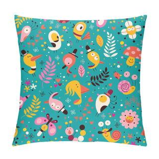 Personality  Cute Characters Nature Pattern Pillow Covers