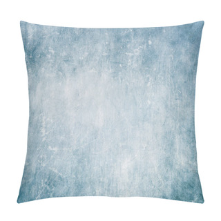 Personality  Blue Grungy Wall Backdrop Or Texture  Pillow Covers
