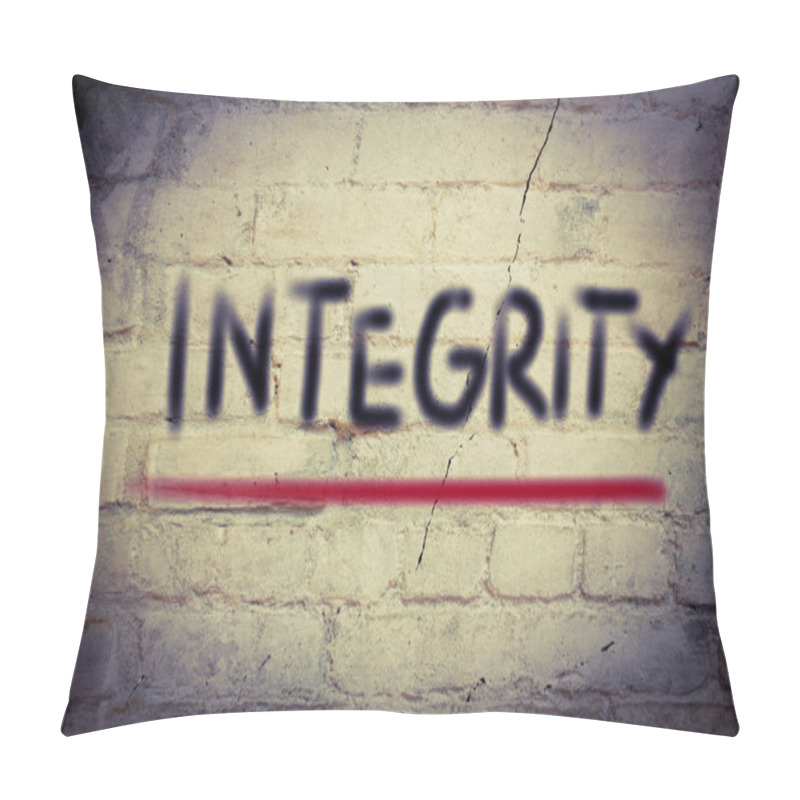 Personality  Integrity Concept Pillow Covers