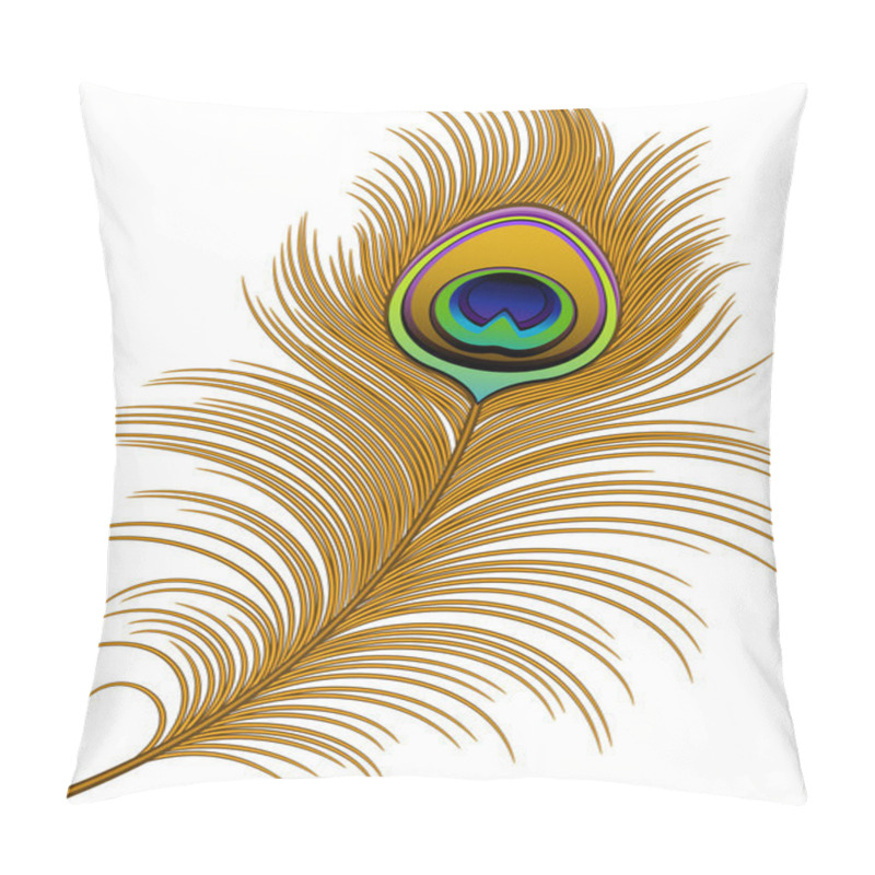 Personality  Peacock Feather pillow covers