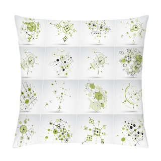 Personality   Bauhaus Abstract  Background Pillow Covers