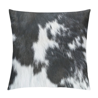 Personality  Cow Skin Close-up Pillow Covers