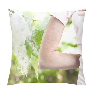Personality  Poplar Fluff Allergy Pillow Covers