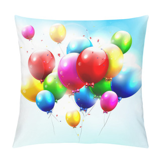 Personality  Flying Balloons Pillow Covers