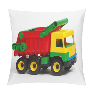 Personality  Toy Car Isolated On White Pillow Covers