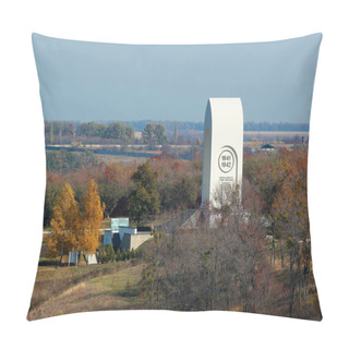 Personality  Drobytsky Yar Burial Place And Memorial Near Kharkiv, Ukraine Pillow Covers