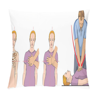 Personality  CPR Procedure Pillow Covers