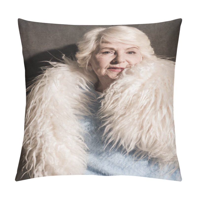 Personality  senior woman pillow covers