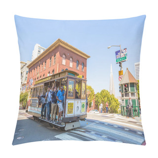Personality  Cable Car Intersect Pillow Covers