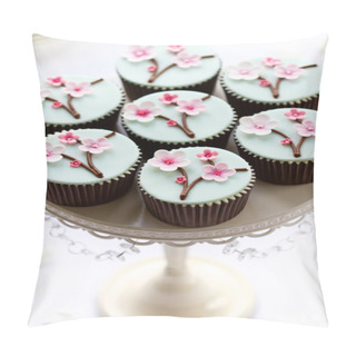 Personality  Cherry Blossom Cupcakes Pillow Covers