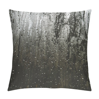 Personality  Water Condensation On A Window Pillow Covers