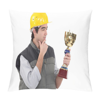 Personality  Employee Of The Month Pillow Covers