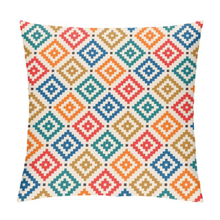 Personality  Colorful Seamless Aztec Geometric Pattern   Pillow Covers