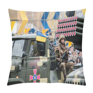 Personality  Military Parade In Ukraine Pillow Covers