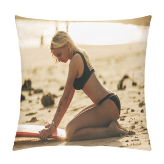 Personality  Beach Pillow Covers
