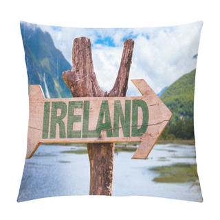 Personality  Ireland Wooden Sign Pillow Covers