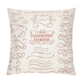 Personality  Calligraphic Elements Set Pillow Covers