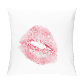 Personality  Lips With Lipstick Mark  Pillow Covers