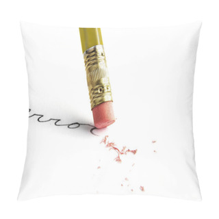 Personality  Error Erasing Pencil Pillow Covers