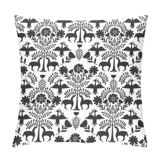 Personality  Seamless Black And White Pattern Pillow Covers
