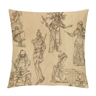 Personality  People And Customs Pillow Covers