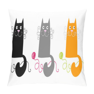 Personality  Funny Cats Pillow Covers