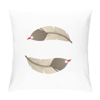 Personality  Native American Eagle Bird Feathers Pillow Covers