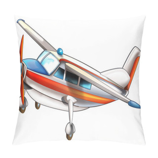 Personality  Cartoon Funny Plane Pillow Covers