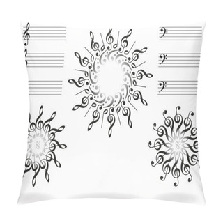 Personality  Clef Suns Pillow Covers