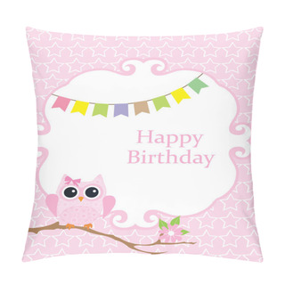 Personality  Baby Shower Invitation Card Pillow Covers