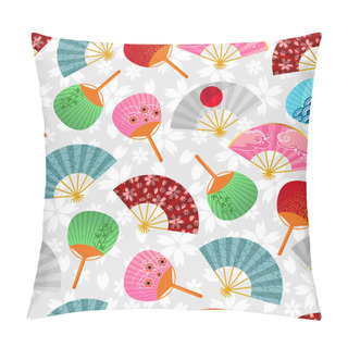 Personality  Fans Pattern Pillow Covers