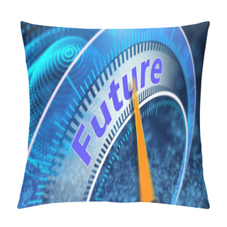 Personality  Virtual Vision Of The Future Concept Pillow Covers