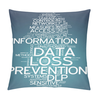 Personality  Word Cloud Data Loss Prevention Pillow Covers