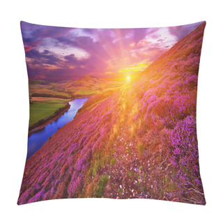 Personality  Beautiful Landscape Of Scottish Nature Pillow Covers