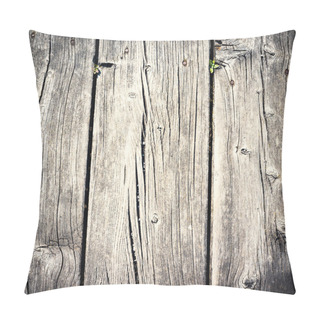 Personality  Wood Texture Background. Filtered Image. Pillow Covers