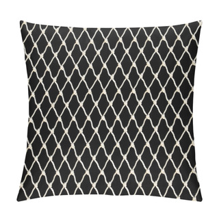 Personality  Fishing Net Pattern Pillow Covers