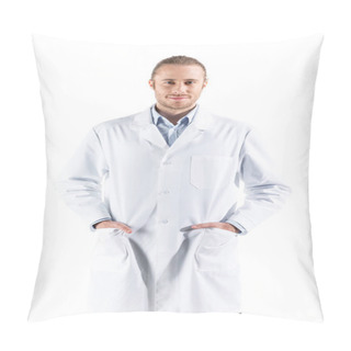 Personality  Doctor In White Coat Pillow Covers