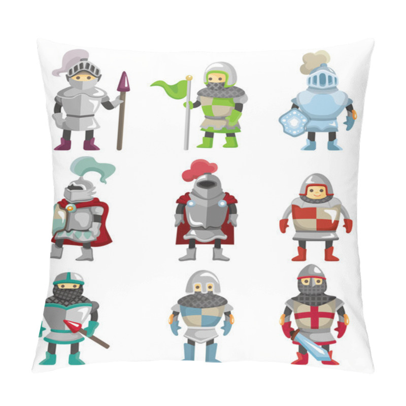 Personality  cartoon Knight icon pillow covers