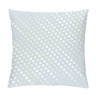 Personality  Abstract Pixel Mosaic Background, Modern Dots Design, Vector Ill Pillow Covers