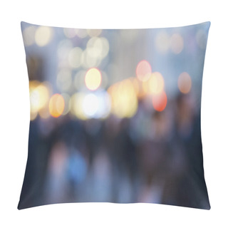 Personality  Abstract Crowd And Lights Pillow Covers